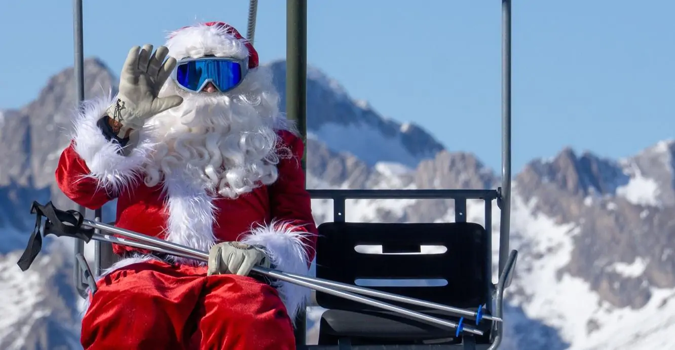 Papá Noel en Cerler 2025 | enBenas.com