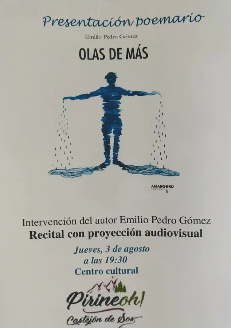 Presentación del poemario Olas de más en Castejón de Sos | enBenas.com