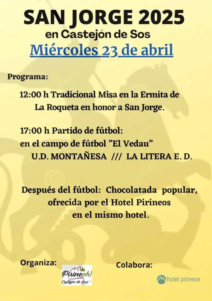 San Jorge 2025 en Castejón de Sos | enBenas.com
