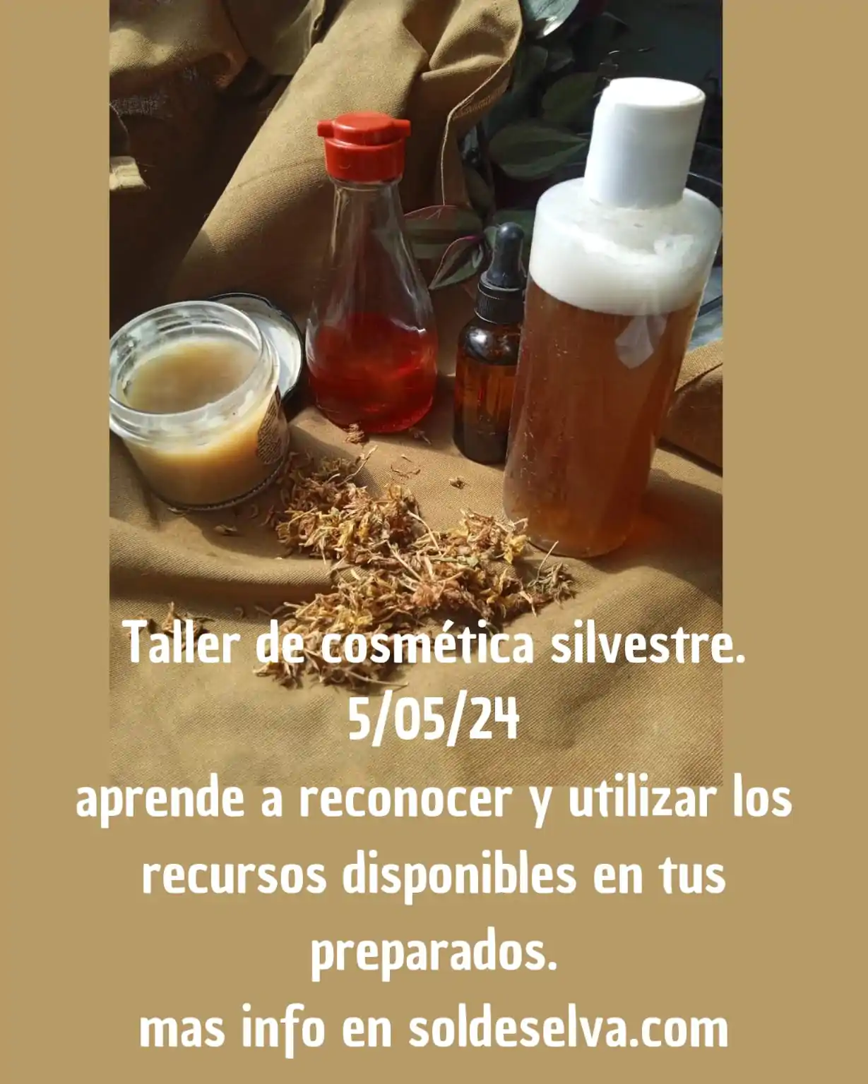 Taller de cosmética silvestre | enBenas.com