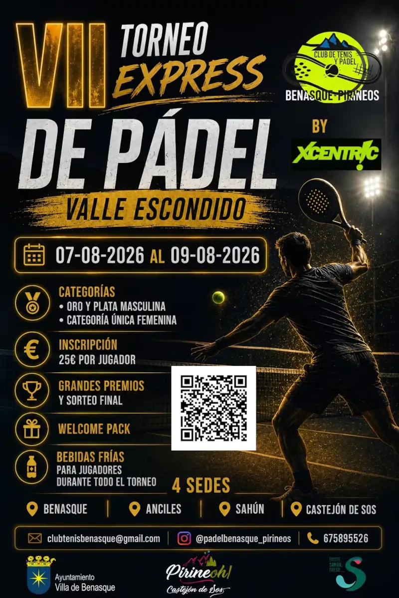 VIII Torneo Express de Pádel Valle Escondido | enBenas.com