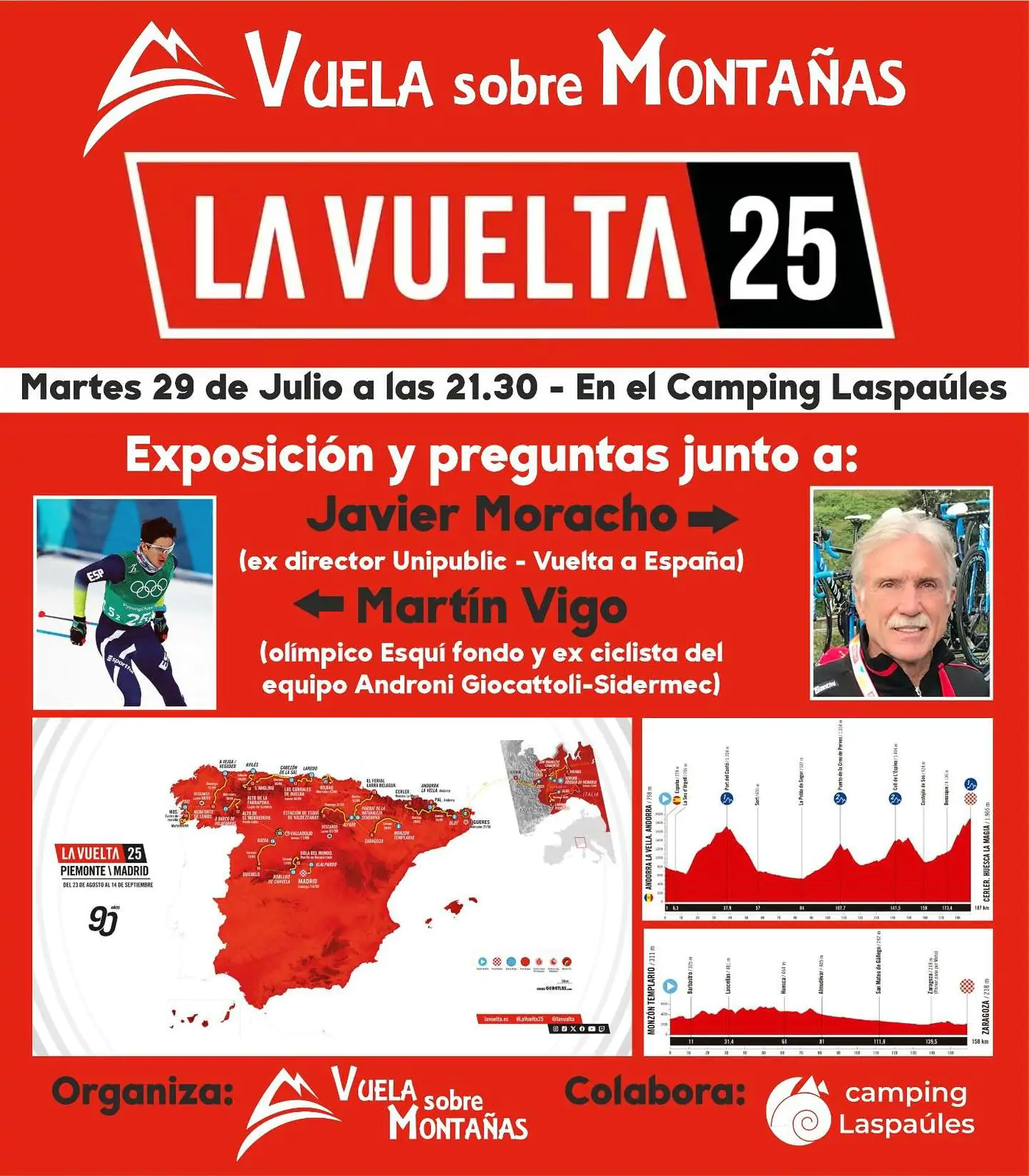 Vuela sobre montañas - La Vuelta 25 | enBenas.com