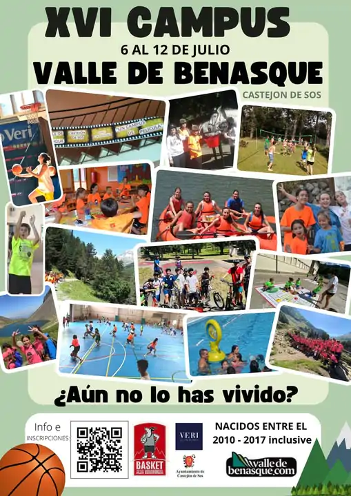 XVI Campus de baloncesto Valle de Benasque | enBenas.com