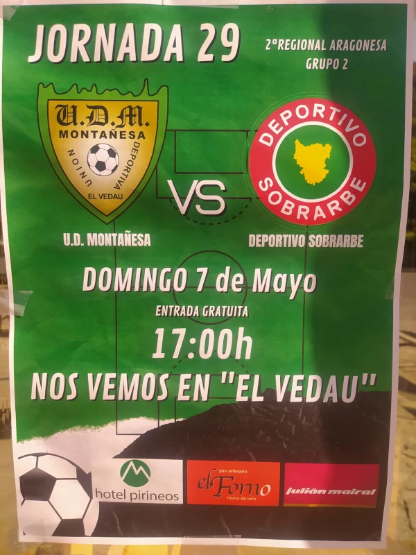 UD Montañesa vs. Deportivo Sobrarbe | enBenas.com
