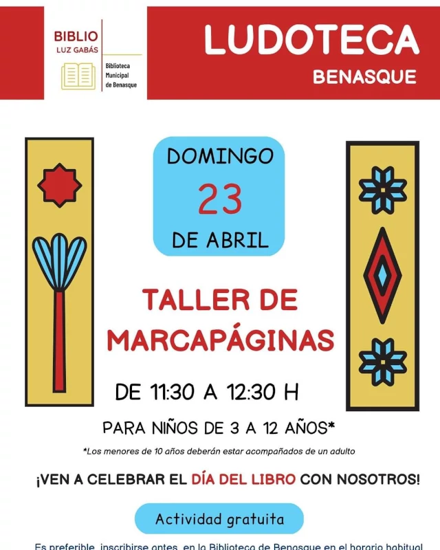 Taller de marcapáginas | enBenas.com